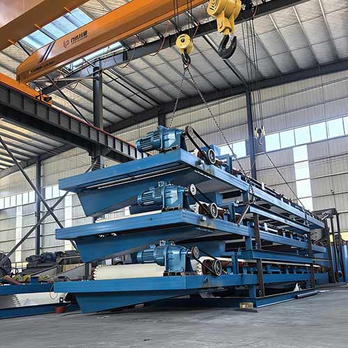 Tailings Recovery Vibrating Blanket Machine