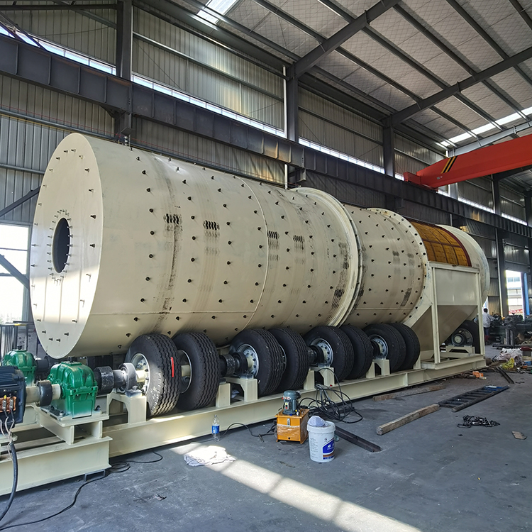 Rotary Scrubber Machine for Sticky Clay Material Washing